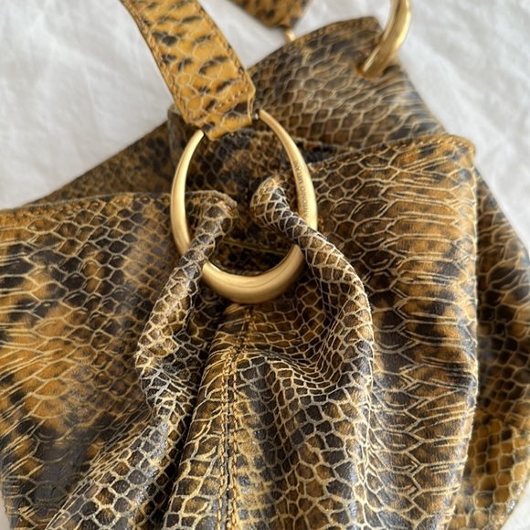 Antonio Melanin faux snake skin bag - Picture 5 of 7